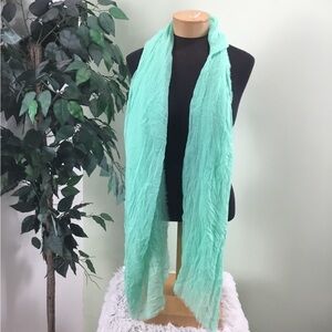 Remi and Reid mint green scarf #2